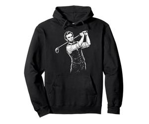 Histoire Amusante du Club de Golf Abraham Lincoln Swinging Sweat à Capuche