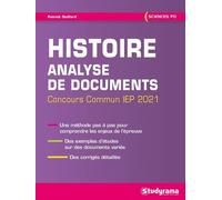 Histoire, Analyse De Documents - Concours Commun Iep