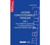 Histoire constitutionnelle française Daniel Amson (Auteur)