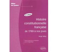 Histoire constitutionnelle française de 1789 à nos jours