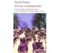 Histoire Contemporaine France, Anatole (Auteur)