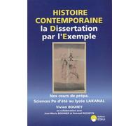 Vivien Bouhey – Histoire contemporaine – La dissertation par l'exemple – Broché