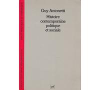 Histoire contemporaine politique et sociale