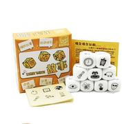 Histoire créative Dices Jeu de société Story Cubes Jouet Dices Amusantes Jeu de Storytelling pour enfants et adultes Raconter des histoires