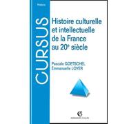 Histoire culturelle et intellectuelle de la France au 20e siècle