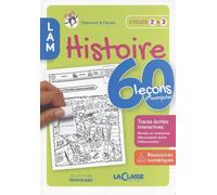 Histoire Cycles 2 & 3 - 60 Leçons À Manipuler
