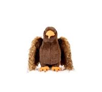 HISTOIRE D’OURS - Aigle en Peluche Rapace 25 cm - Collection Puy du Fou - Inspiré des spectacles de fauconnerie - Doudou Peluche Enfant - Souvenir Historique Officiel - Cadeau Garçon ou Fille - LI4390