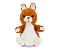 Histoire D’Ours - Doudou Peluche Écureuil 20 cm Matière Stretch Ultra Douce - Compagnon Mixte pour Bébé - Peluche Sensorielle et Apaisante - Cadeau Naissance - Collection Doux Stretch - HO3301