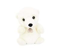 Histoire D’Ours - Doudou Peluche Ours Blanc 20 cm Ultra Doux en Matière Stretch - Compagnon Sensoriel Bébé Mixte - Cadeau Naissance Original et Tendre - Peluche Câlin et Ludique - HO3274