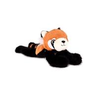 HISTOIRE D’OURS - Doudou Peluche Panda Roux Aimanté 30 cm - Collection Podcoll - Peluche Tendance à Poser sur l’Épaule - Idée Cadeau Naissance pour Enfants - Doudou Original à Collectionner - HO3360