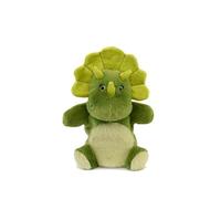 Histoire D’Ours - Marionnette Doudou Peluche Dino Vert 24 cm - Collection Podcoll - Jeu d’Éveil Créatif pour Petits Enfants - Idée Cadeau Naissance - Peluche Souple Douce à Collectionner - HO3367