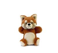 Histoire D’Ours - Marionnette Doudou Peluche Panda Roux 24 cm - Collection Podcoll - Peluche Animale Position Assise - Compagnon Bébé à Câliner et Manipuler - Idée Cadeau Naissance Originale - HO3374