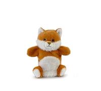 Histoire D’Ours - Marionnette Doudou Peluche Renard 24 cm - Collection Podcoll - Jouet Éveil Tactile et Ludique pour Bébé - Peluche Douce à Manipuler - Idée Cadeau Naissance Mixte - HO3370