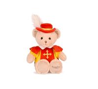 Histoire D’Ours - Ours en Peluche Mousquetaire 30 cm - Collection PUY du Fou - Doudou Officiel Lavable 30° - Jouet Peluche Chevalier - Souvenir Médiéval, Cadeau Anniversaire Enfant - LI4392