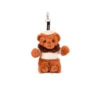 Histoire D’Ours - Ours en Peluche Porte-clés Mousquetaire 15 cm - Collection PUY du Fou - Doudou Officiel Lavable 30° - Peluche Enfant avec Mousqueton - Souvenir Médiéval et Cadeau Enfant - LI4391