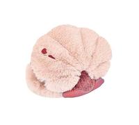 Histoire D’Ours - Peluche Coquillage - Collection TRÉSORS Marins - Doudou Sensoriel Rose 19 cm - Jouet Bébé Naissance - Éveil Tactile et Décoration Poétique Chambre Océan - HO3265