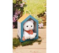 HISTOIRE D’OURS - Petite Peluche Chat Blanc SPA - 16cm - Peluche Doudou Chat Très Doux à Adopter avec Jolie Boîte - Partenariat SPA - Idée Cadeau Solidaire pour Enfants et Adultes - SPA-CHATBLANCMM