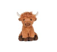 Histoire D’Ours - Vache Écossaise en Peluche Highland 20 cm - Collection PUY du Fou - Doudou Peluche Enfant - Souvenir Historique Officiel - Cadeau Anniversaire pour Garçon ou Fille - LI4524