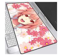 Histoire d'amour Jeunesse Tapis De Souris 800 X 300 Mm, Surface De Texture Lisse Mousepad, Couche Imperméable Parfaite, Base De 3 Mm D'Épaisseur, La Meilleure Expérience De Précision Et De Vitesse, O
