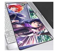 Histoire d'amour Jeunesse Tapis De Souris 800 X 300 Mm, Surface De Texture Lisse Mousepad, Couche Imperméable Parfaite, Base De 3 Mm D'Épaisseur, La Meilleure Expérience De Précision Et De Vitesse, J