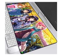 Histoire D'Amour Jeunesse Tapis De Souris 800 X 300 Mm, Surface De Texture Lisse Mousepad, Couche Imperméable Parfaite, Base De 3 Mm D'Épaisseur, La Meilleure Expérience De Précision Et De Vitesse, B