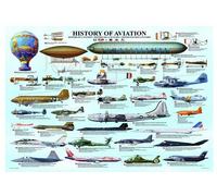 Histoire De Aviation 1000 Pièce Puzzle 680mm x 480mm Par Eurographics