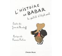 Chester Music – Histoire de Babar (Fr./Ang.) – Récitant/Piano