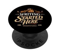 Histoire de Babylone cunéiforme sumérienne Mésopotamie Antique PopSockets PopGrip Adhésif