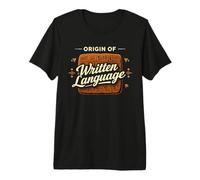Histoire de Babylone cunéiforme sumérienne Mésopotamie Antique T-Shirt Haut de Gamme