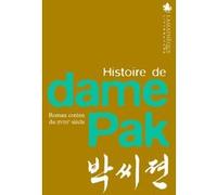 Histoire de Dame Pak (bilingue coréen-français)