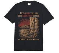 Histoire de Davy Crockett Frontier Comfort Colors Adult Heavyweight T-Shirt