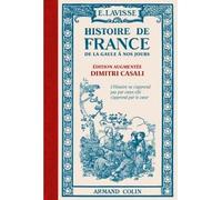 Histoire de France - De la Gaule à nos jours - Ernest Lavisse - Armand Colin - broché - Etude