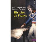 Histoire de France - Jean Carpentier - Points - Poche - Etude