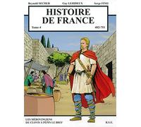 Histoire de France, Tome 4 : Les mérovingiens de Clovis à Pépin le Bref de Reynald Secher (2014) Broché