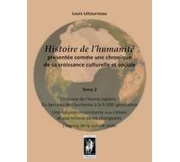 Histoire de l’humanité présentée comme une chronique de sa croissance culturelle et sociale: Tome 2 - L’histoire de l’Homo sapiens : De l'origine à la ... et aux milieux - L’espace de la culture orale