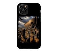 Histoire de la Bible épique Graphique chrétien - Animaux Noé et Arche Coque pour iPhone 11 Pro