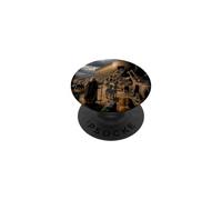 Histoire de la Bible épique Graphique chrétien - Animaux Noé et Arche PopSockets PopGrip Adhésif