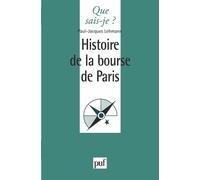 Histoire de la bourse de paris