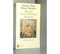 Histoire de la civilisation française