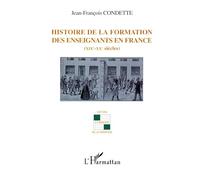 Histoire de la formation des enseignants en France (XIXe-XXe siècles)