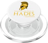 Histoire de la Grèce Antique - Ce Soir Nous dînons dans l'Hadès - Leonidas PopSockets PopGrip pour MagSafe