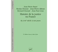 Histoire de la justice en France