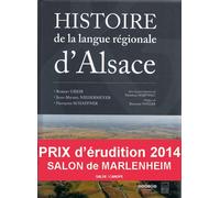 Histoire de la langue régionale d'Alsace - Greib/Niedermeyer/Sc - Salde Eds - broché - Essai