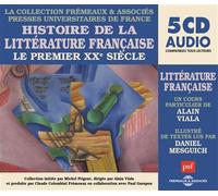 Histoire de la litterature francaise vol 7 le premier xxe siecle (collection puf-fremeaux) - un cour Le premier XXème siècle - Alain Viala - Frémeaux & Associés - Texte lu (CD) - Textes lus CD