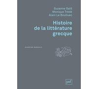 Histoire de la littérature grecque