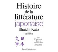 Histoire de la littérature japonaise, tome 2 : L'Isolement du XVIIe au XIXe siècle