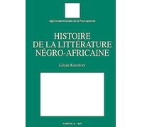 Histoire de la littérature négro-africaine