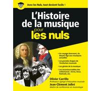 Histoire de la musique Pour les nuls (L') - Olivier CARRILLO - First - broché - Guide