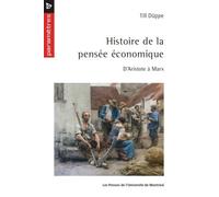 Histoire De La Pensée Économique - D'aristote À Marx