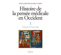Histoire de la pensée médicale en Occident, t.1 Antiquité et Moyen Âge - Mirko Drazen Grmek - Seuil - broché - Etude